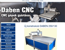 Tablet Screenshot of cncmachine.hu